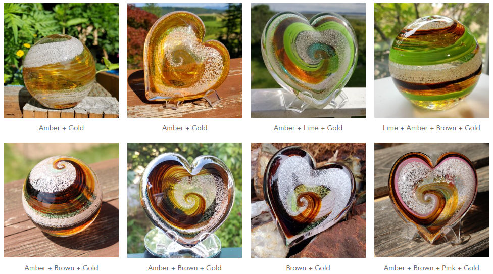 Memorial Glass Paw Print - Image 5