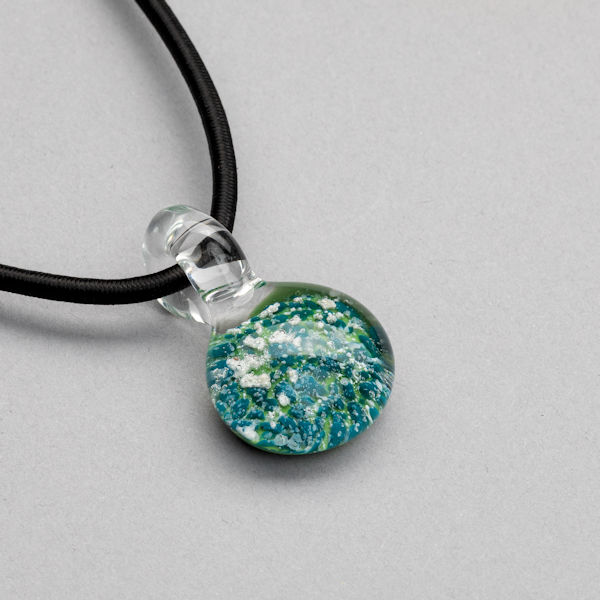Glass Drop Memorial Pendant - Image 2
