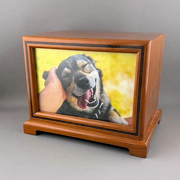 Cherry & Wenge Photo Urn - 90 ci - Image 3