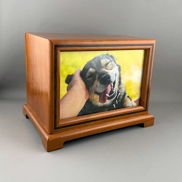 Cherry & Wenge Photo Urn - 90 ci - Image 2