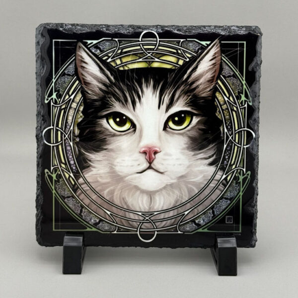 Art Nouveau Cat Portrait